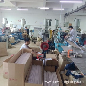 3 lines led track copper and plastic coextrusion